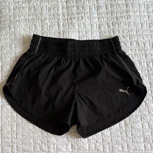 Puma Women's Black Athletic Shorts